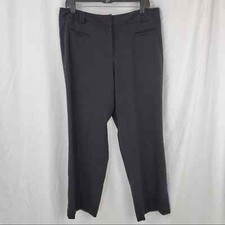Cato Straight Leg Flat Front Black Pants Sz. 14