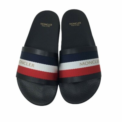MONCLER Pantoletten Jeanne gestreift - UK 6 / EU 39