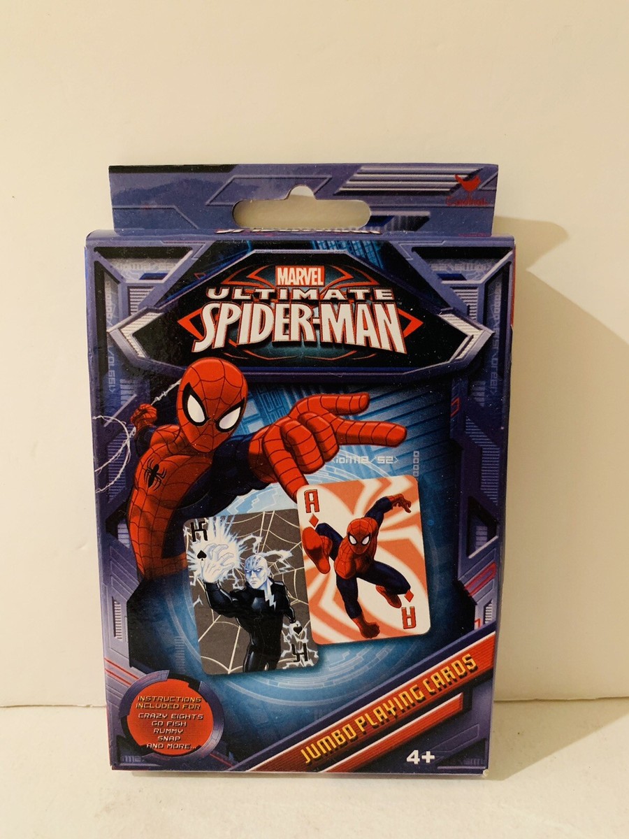 Marvel Ultimate Spider-man Jumbo Playing Cards | eBay