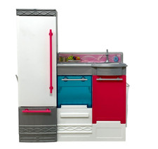 BARBIE Dreamhouse Kitchen Refrigerator Oven Sink 2015 Replacement