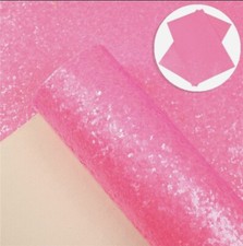 Chunky Bright Neon Mixed GLITTER FAUX LEATHER SHEET 8 x 12" 1095060 Pink