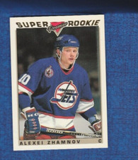 1993-94 Topps Premier Gold Super Rookie # 128 Alexei Zhamnov
