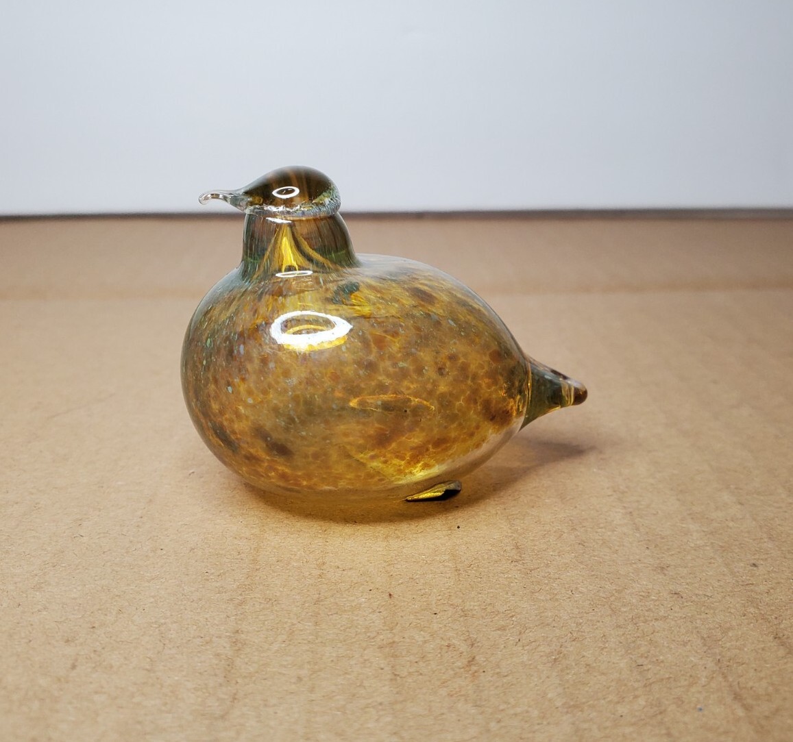 NUUTAJÄRVI 1793 クリスタルオブジェ Vintage Nuutajarvi 1793 Finland Crystal Clear Art Glass Mid