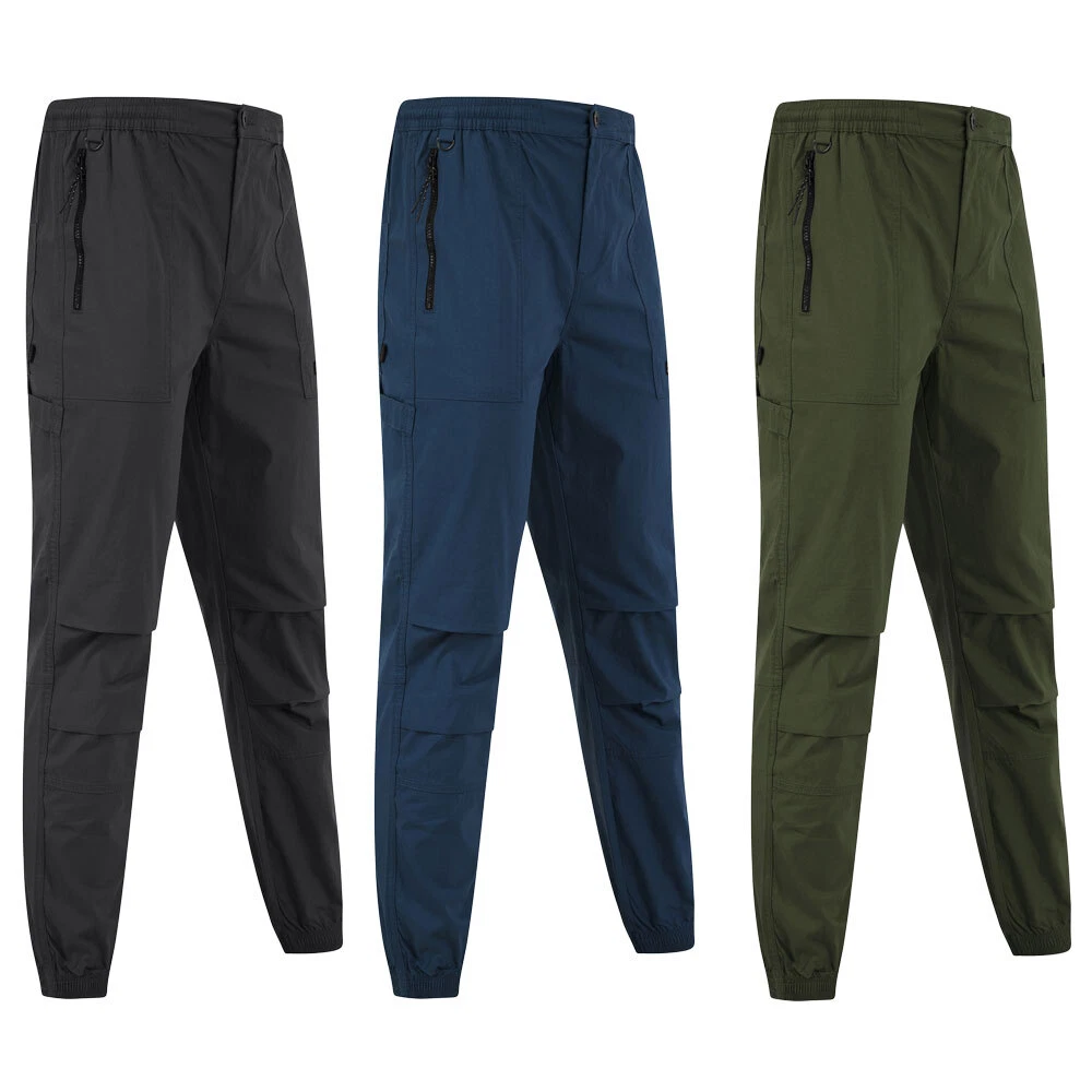 Tokyo Laundry Cargo Pants Men's Stretch Cotton Zip Pockets Joggers Elastic Waist
Opens in a new wind