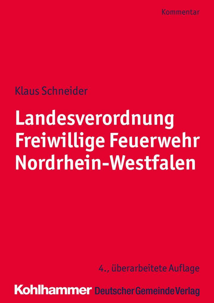 Thumbnail - Landesverordnung Freiwillige Feuerwehr Nordrhein-westfalen | Klaus