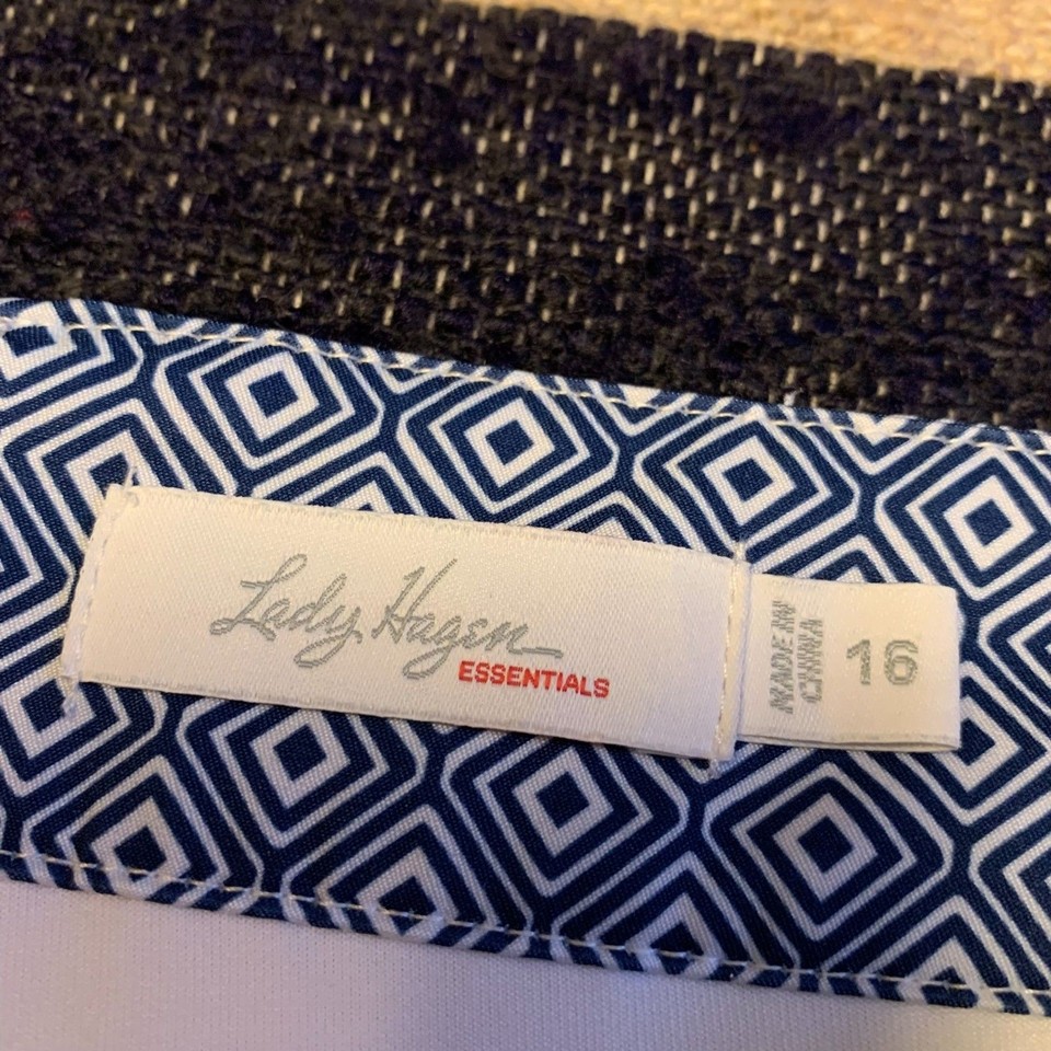 Lady Hagen Essentials Ladies Womens Skort Athletic Golf Tennis Blue