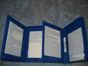 Lot of 2 Vintage NES Nintendo Game Rental Cases Only for Qix/Maniac Mansion