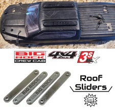 Roof Slider Skid Plate Set for the Arrma BIG ROCK 3s 4x4 Truck Rack