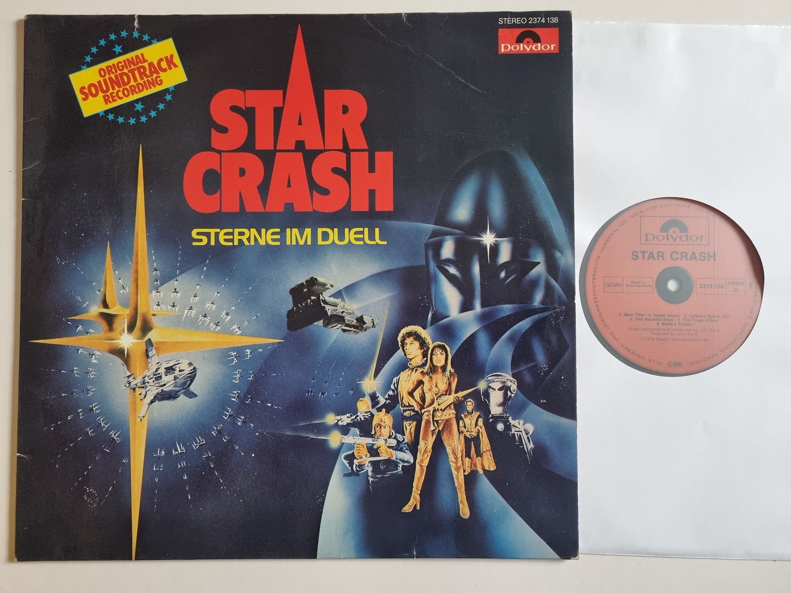 John Barry - Star Crash / Sterne Im Duell Vinyl LP Germany