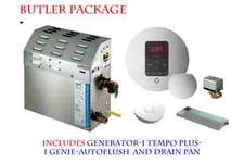 MrSteam MS-Super-1E Steam Bath Generator with Butler Package 