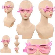 Niko Nick Wilde Cosplay Eyewear Pink Glasses Halloween Carnival Accessories Prop