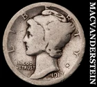 1917 Mercury Dime- Scarce Better Date #i3250