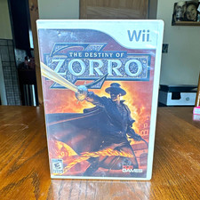 505 Games The Destiny of Zorro Nintendo Wii w/ Case & Manual T NTSC-U/C 2008