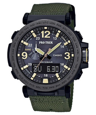 Casio Pro Trek Men's Tough Solar Triple Sensor 52mm Watch PRG-600YB-3JF JAPAN