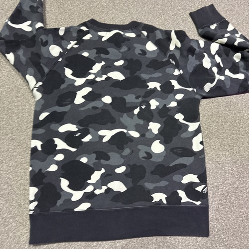 Bape City Camo Crewneck Glow In Dark Sweatshirt Gr. M  - Bild 8 von 11