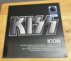 ICON by Kiss (Record, 2023) Exclusive Silver Black Splatter Vinyl Sealed