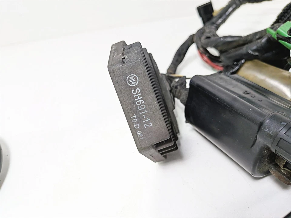 Honda Shadow VT750 2002 CDA Deluxe arnés de cableado bobinas rectificador 32100-MBA-J50 Foto 3 de 4