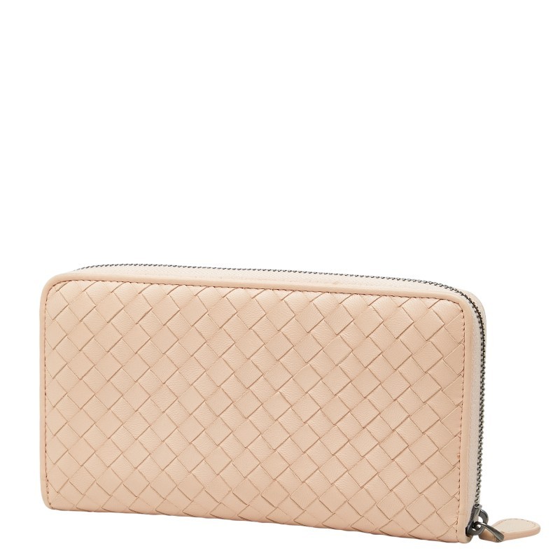 BOTTEGAVENETA INTRECCIATO Zip Around Purse Women 【Used】 thumbnail 2