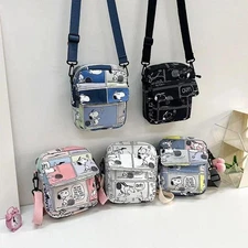 Snoopy Crossbody Bags for Ladies Kawaii Purses Phone Case Peanuts Kawaii Shoulde