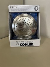 Kohler R10282-G-BN 1.8 GPM Brushed Nickel Forte Single-Function Showerhead