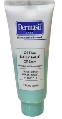 SHIPS N 24HR-Dermasil Labs Oil Free Daily Face Cream 2floz/59ml-Brand New Sealed