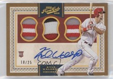 2016 Panini Prime Cuts Base IX Auto Holo Gold 18/25 Kyle Waldrop #247 Auto 0b2