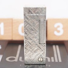 Dunhill Lighter Silver Florentine Pattern