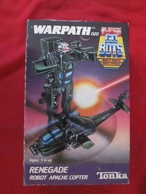 Tonka Super Gobots Warpath 7525 3rd series 1985