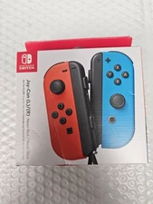 Nintendo Switch HAC-016 Joy-Con L/R Neon Red Neon Blue NEW