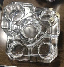 Partylite Candle Holder Vintage Glass Crystal...