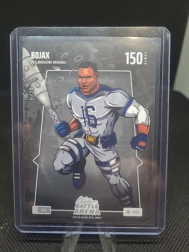 2025 Bo Jackson Battle Arena Bojax PSA Mag Card P-8 Steel NM