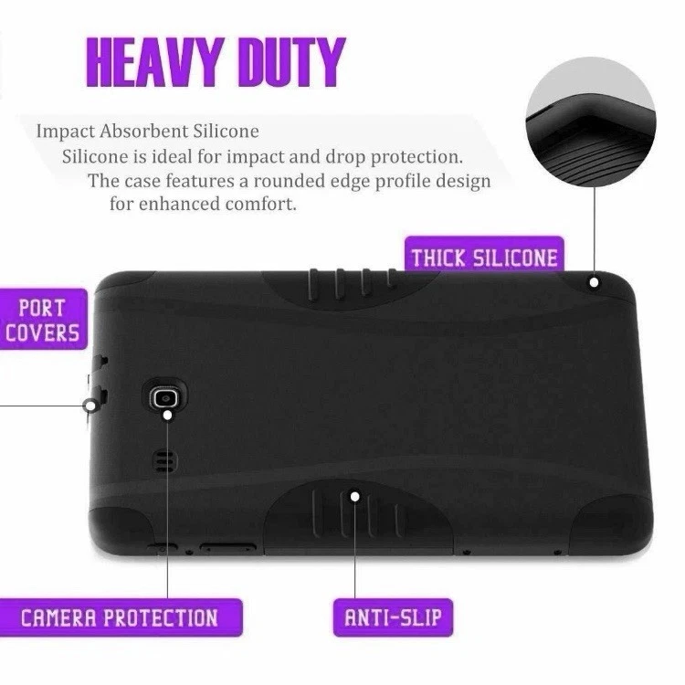 Verizon Rugged Case For Samsung Galaxy Tab S3 | Screen Protector | Dual-Layer - Image 3 of 4