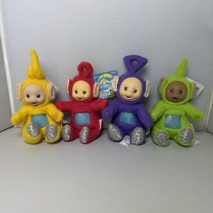 Bavoirs Télétubbies Vintage 1998 Playskool - Lot Des 4 - Neuf Avec étiquettes
