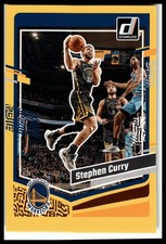 2023-24 Donruss #65 Stephen Curry Yellow Flood