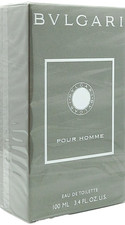 BVLGARI POUR HOMME EAU DE TOILETTE SPRAY FOR MEN 3.4 Oz / 100 ml DISCONTINUED  