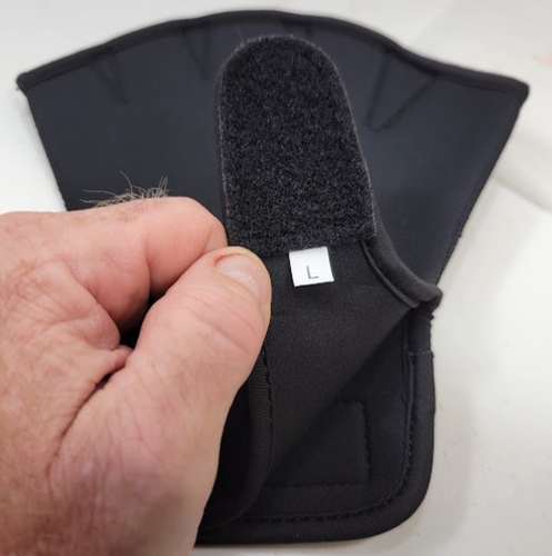 New TAGVO Aquatic Gloves with Webbed Fingers for Water Resistance Training - Picture 3 of 4