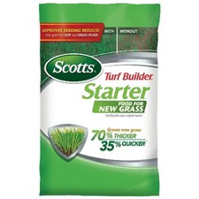 Scotts Turf Builder Starter Food for New Grass, 5,000 sq. ft., 15 lbs. 1.76 per gallon