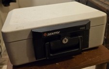 Sentry 1160 Fireproof And Waterproof Portable Safe Box With Key