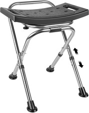 Folding Shower Chair Seat,Height Adjustable Shower Chair Seat,Stainless Eligible