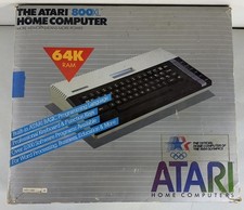 ATARI 800 XL 8-Bit Computer w/ Power Supply In Orig Box Does Not Power On