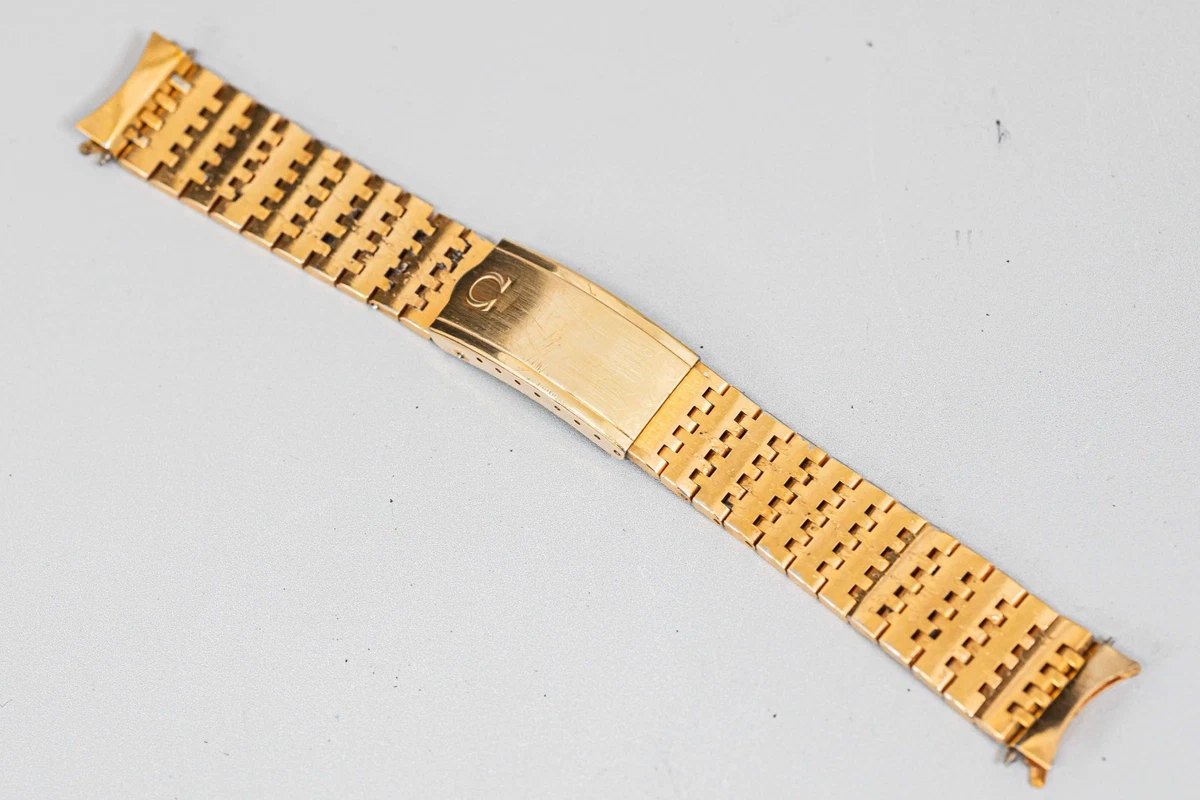 OMEGA Bracelet Gold Plated Wristwatch Bands for sale - eBay