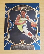 2020-21 Panini Select - Concourse Anthony Edwards #61 Blue (RC)