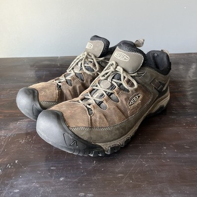 KEEN Targhee III Waterproof Hiking Shoes Mens 13W Brown Black Trail 1017783