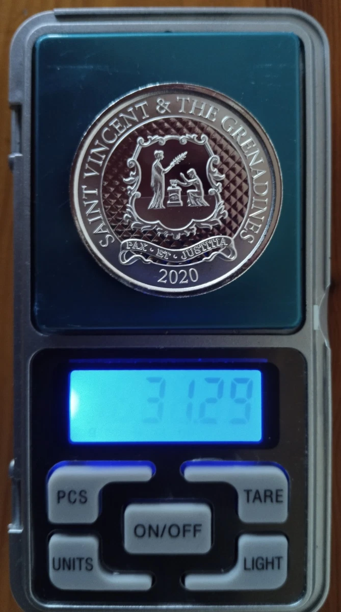 Moneda-Lingote de 1 Onza de Plata 999 - Sant Vincent & The Granadines de 2020