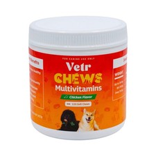 Dog Multivitamin Treats, 120 Chews Chicken Flavor, Daily Pet Dog Vitamins and...