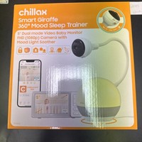 Chillax smart giraffe 360 mood sleep trainer monitor 5” baby video mood NEW 