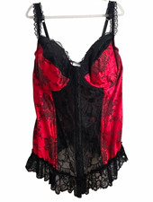 Coquette Whimsigoth Dark Fairy Corset Berlesque Romantic Bustier Top Size 44
