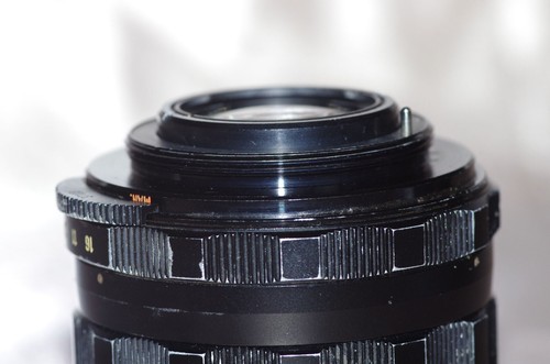 Objectif M42 55mm f2 SUPER TAKUMAR avec bouchons, pare-soleil, housse, PIQUE TOP - Photo 14/24