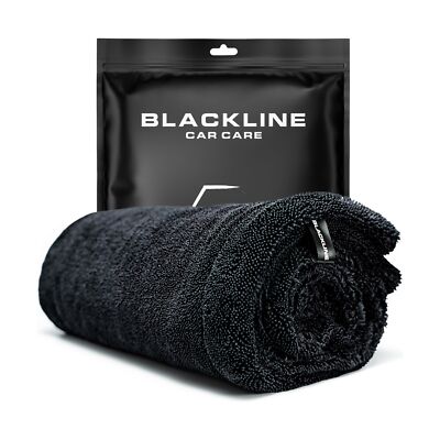 Blackline Drying Towel #1 Rated Car Drying Towel for Car Detailing Streak Fre...