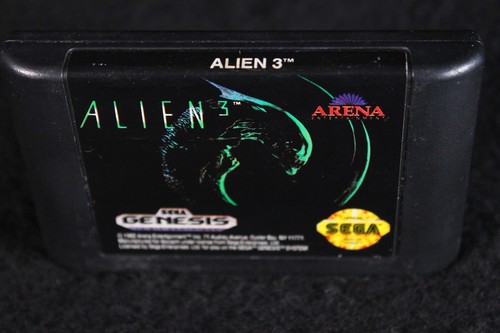 Sega Genesis Alien 3 III vintage original video game loose cart classic 1992 - Picture 4 of 19